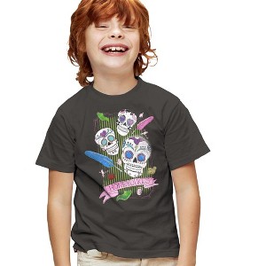 Boys' Harry Potter Honeydukes Sugar Skulls T-Shirt - 1 of 4