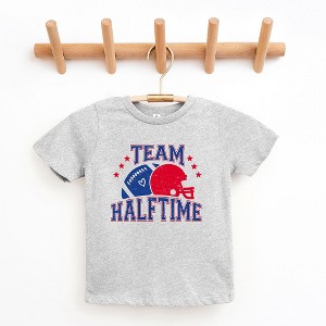 The Juniper Shop Team Halftime Distressed - Blue Toddler Short Sleeve Tee - 1 of 3
