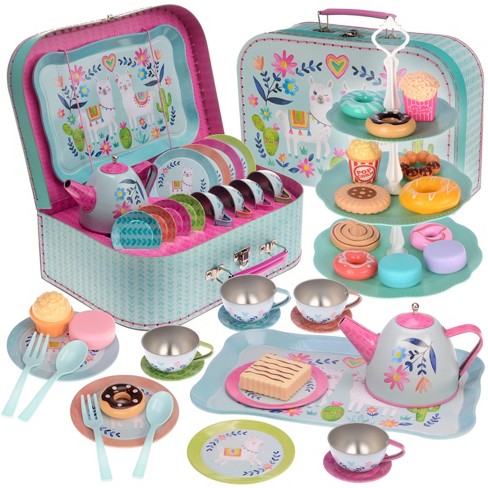 Tin tea store set target