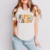 Simply Sage Market Women's Happy Fall Wavy Pumpkins Short Sleeve Graphic Tee - 2 of 3