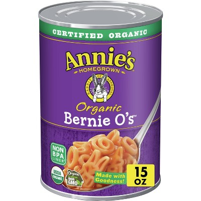 Annie's Homegrown Organic Bernie O's Pasta in Tomato & Cheese Sauce 15oz