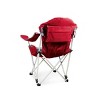 Oniva Outdoor Portable Reclining Camp Chair - Dark Red - 2 of 4