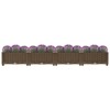 vidaXL Raised Bed 63"x15.7"x9.1" Polypropylene - 3 of 4
