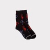 Pair of Thieves Men's Crew Socks - Black 6-12 - 2 of 4