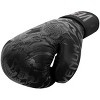 Venum Dragon's Flight Hook and Loop Training Boxing Gloves - Black/Black - 4 of 4