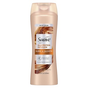 Suave Silver Shampoo Silk Protein Infusion, 12.6 FO - 1 of 3