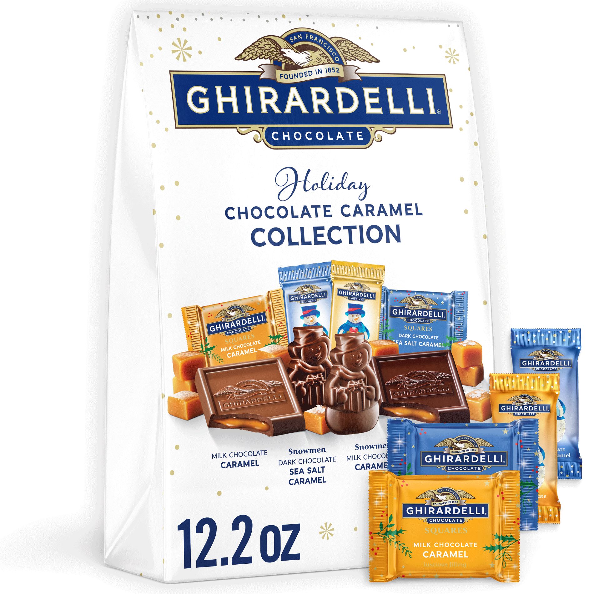 Ghirardelli Christmas Caramel Collection XL Bag - 12.2oz