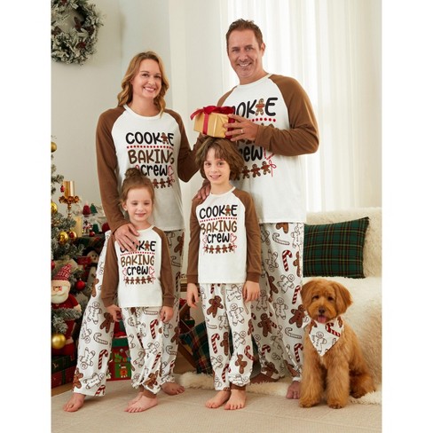 PATPAT Family Matching Christmas Pajamas  Long Sleeve Matching Sets For Family Brown - image 1 of 4