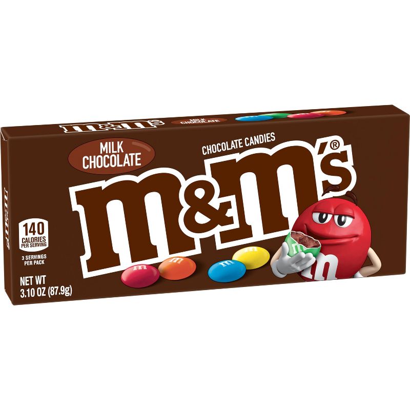 M&#38;M&#39;s Milk Chocolate Candy - 3.1oz, 1 of 10