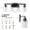 Maliang 24" Modern 4-Light Bathroom Vanity Light Fixture (No Bulbs) - 3 of 4