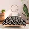 Deny Designs Twin/ Twin Extra Long Holli Zollinger Linen Comforter and Pillow Sham Black - 3 of 4