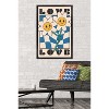 Trends International Smile Face - Love Flowers Framed Wall Poster Prints - 2 of 4