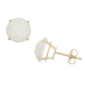 Designs By Gioelli 10K Gold Gemstone Stud Earrings - 1 of 2