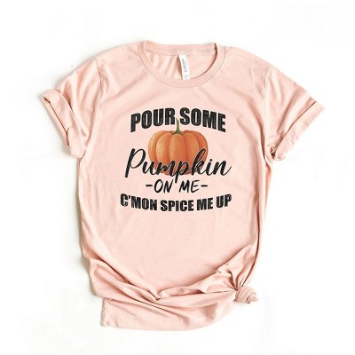 Simply Sage Market Women's Pour Some Pumpkin Short Sleeve Graphic Tee