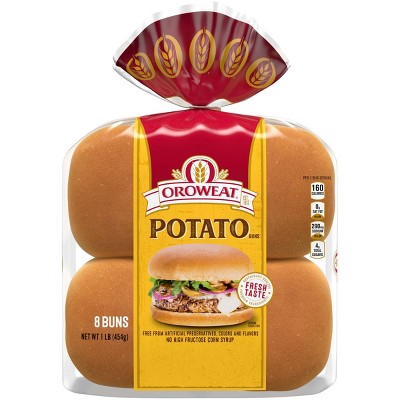 Oroweat Potato Sandwich Buns - 1lbs