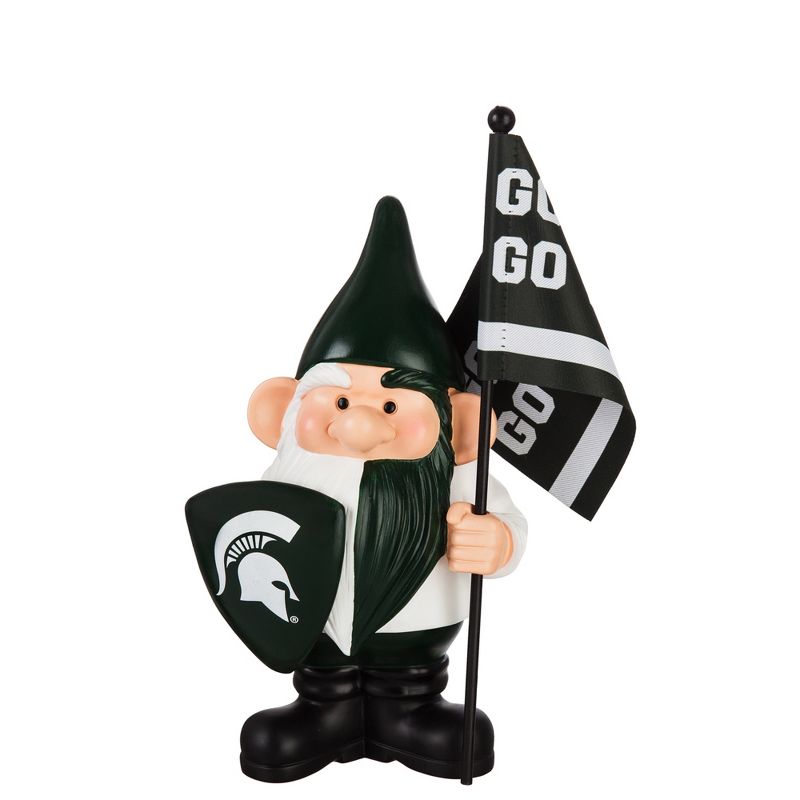 Evergreen Michigan State University, Flag Holder Gnome, 2 of 3