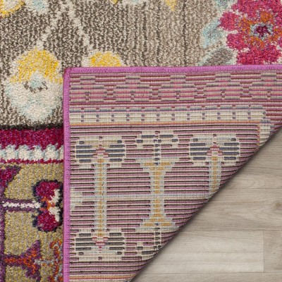 Multicolor Patchwork Synthetic Rectangular Area Rug, 5'-1" x 7'-7"