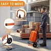 5 Gallon Sand Blasting Machine, 60-110 Psi Pressure Air Sand Blasting Kit w/4 Ceramic Nozzles & Oil-Water Separator,  for Stain Removal Paint - 4 of 4