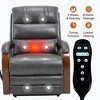 KTMBDW Electric Power Lift Recliner Chair Sofa with Massage and Heat for Elderly, 3 Positions, 2 Side Pockets - 4 of 4