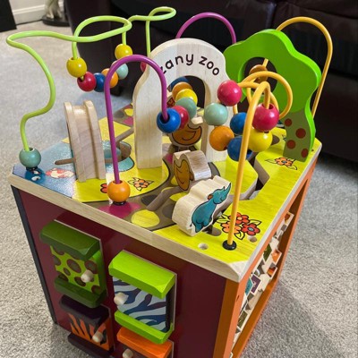 B. Toys Wooden Activity Cube - Zany Zoo : Target