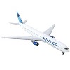 Boeing 767-400ER Commercial Aircraft "United Airlines" (N76064) White with Blue Tail 1/400 Die Cast Model Airplane by GeminiJets - 2 of 3