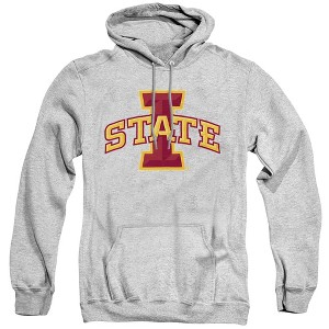 Men's Iowa State University Distressed Primary Pull-Over Hoodie - 1 of 4