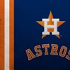 MLB Houston Astros Soft/Medium Density Standard Stripe Logo Bed Pillow - 2 of 2