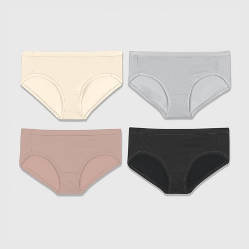 Hanes Premium Women's 4pk Sustainably Soft Hipster Underwear - Colors May  Vary