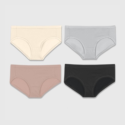 Hanes + Pure Comfort Organic Cotton Bikini 4-Pack