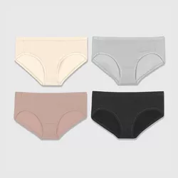 Hanes® Premium Women's Microfiber Hipster Briefs - Colors May Vary