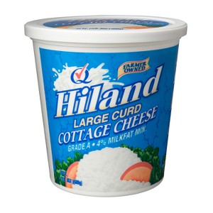 Hiland Large Curd Cottage Cheese - 24oz - 1 of 4
