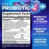 Daily Probiotic Supplement 60 Billion CFU - 10 Diverse Strains for Digestion - 60 Count;120 Count - 2 of 4