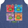Girls' - Teenage Mutant Ninja Turtles - Reindeer Turtles Graphic Sleeveless Aline Dress - 2 of 4