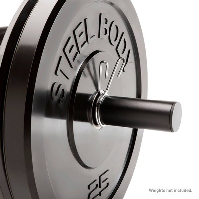 Marcy Black Steel Hex Trap Bar with Raised Handles