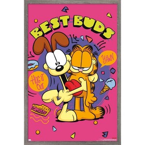 Trends International Garfield - Best Buds Framed Wall Poster Prints - 1 of 4