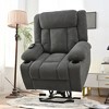 KTMBDW Power Lift Recliner Chair with Extended Footrest for Elderly People, Infinite Position, Cup Holders, Side Pockets - 2 of 4
