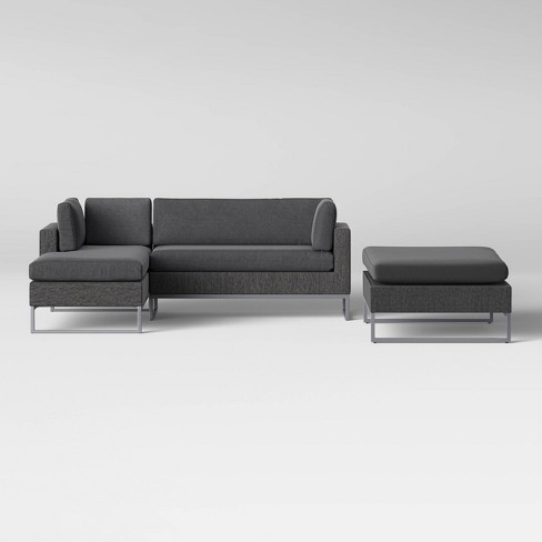 Howell Patio Sectional Conversation Set W Super Ottoman Project 62 Target