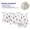 Printed Holiday 4pc Sheet Sets, Easy Care, Soft & Wrinkle-Resistant Holiday Bedding by Sweet Home Collection™ - 3 of 4