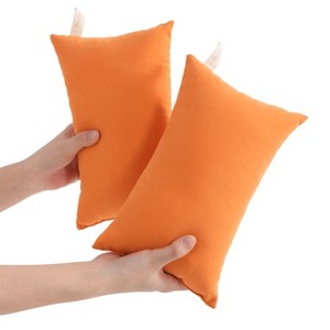 2 Pack Microfiber Toddler Pillows, Soft Down Alternative Travel Pillows - NTBAY - 1 of 4
