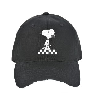 Peanuts Adult Snoopy Embroidered Graphic Adjustable Dad Hat - 1 of 4