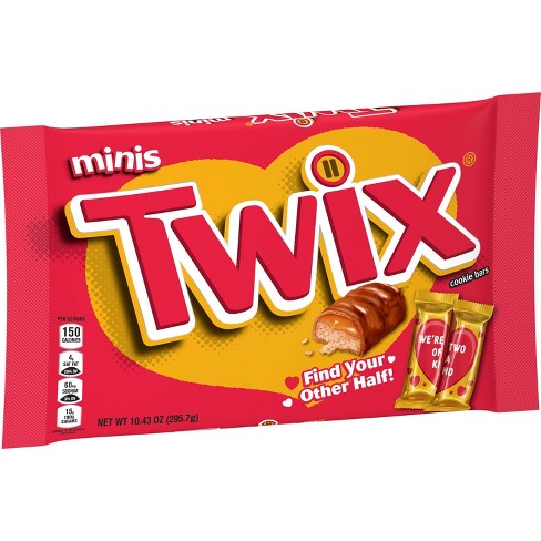 Twix Valentine's Minis - 10.43oz : Target