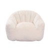 Kumasinova Faux Fur Giant Bean Bag Chair,Comfy Chair Stuffed High-Density Foam,Lazy Sofa with Armrests,Bean Bag Chairs for Adults in Living Room - 2 of 4
