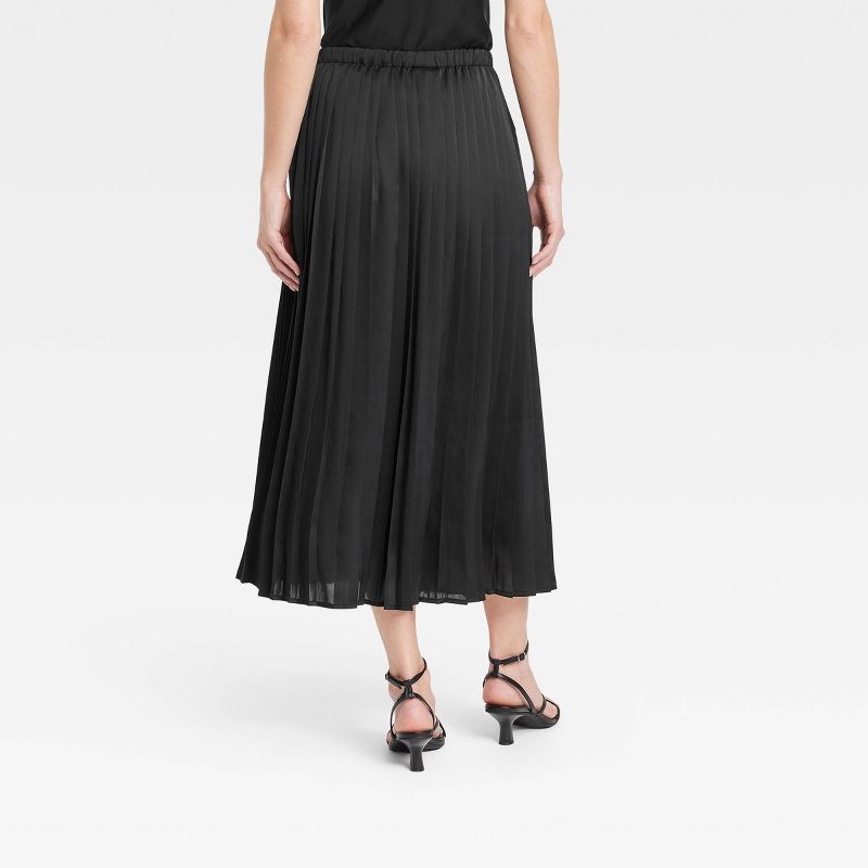 Women's Pleated A-Line Midi Skirt - A New Day™, 2 of 4