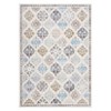 Vintage Oriental Rhombus Printed Distressed Rug Washable Thin Low Pile Area Rugs for Living Room Indoor Retro Non Slip Soft Carpet for Bedroom - 2 of 4