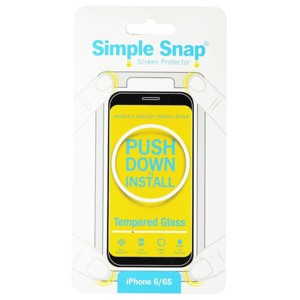 Simple Snap Tempered Glass Screen Protector for iPhone 6s/6 - Clear - 1 of 1