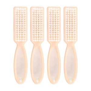 Unique Bargains Fingernail Cleaner Nail Brush 4 Pcs - 1 of 4