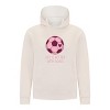 Everyday Kids Sports Collection Life-Is-Better-With-Goals Soccer Girls Pullover Hoodie – Pink Heart Ball Graphic Sweatshirt - 4 of 4