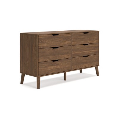 Signature Design by Ashley Fordmont 6 Drawer Dresser, Auburn