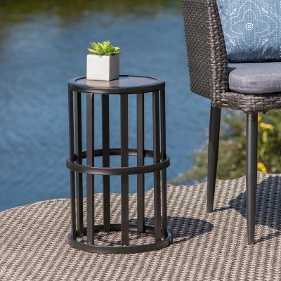 CARLO OUTDOOR PATIO END TABLE