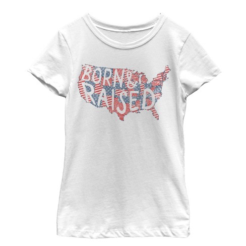 Lost Gods Boy's Fourth of July 'Meri Caw Eagle T-Shirt Red